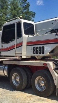HTT 8690 Telescopic Boom Truck Crane Rental Portland Maine